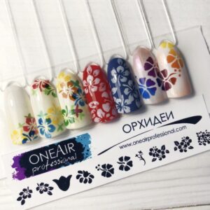 Szablon OneAir 05 Orchidee - Орхидеи