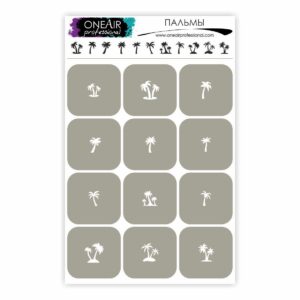 Szablon OneAir 09 Palmy - Пальмы