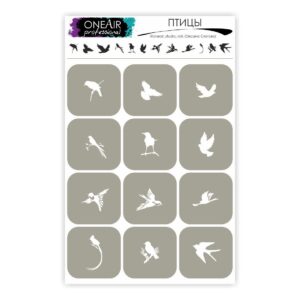 Szablon OneAir 11 Ptaki - Птицы.