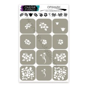 Szablon OneAir 05 Orchidee - Орхидеи