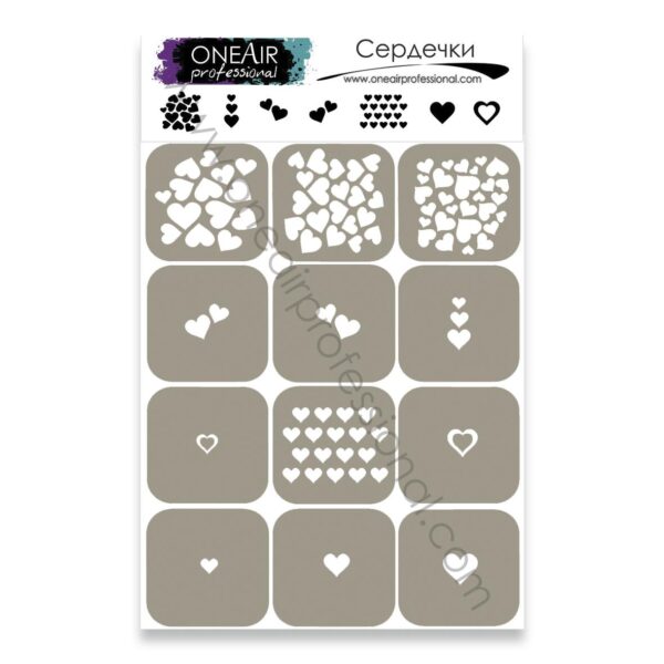 OneAir 55 Serduszka - Сердечки